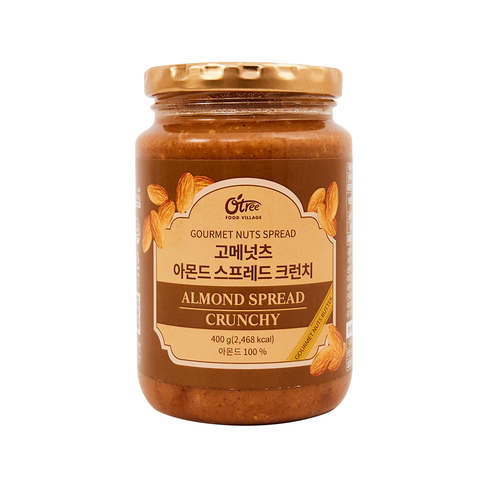 오트리 고메넛츠 넛버터 아몬드 크런치 400g [원산지:상세설명에 표시]